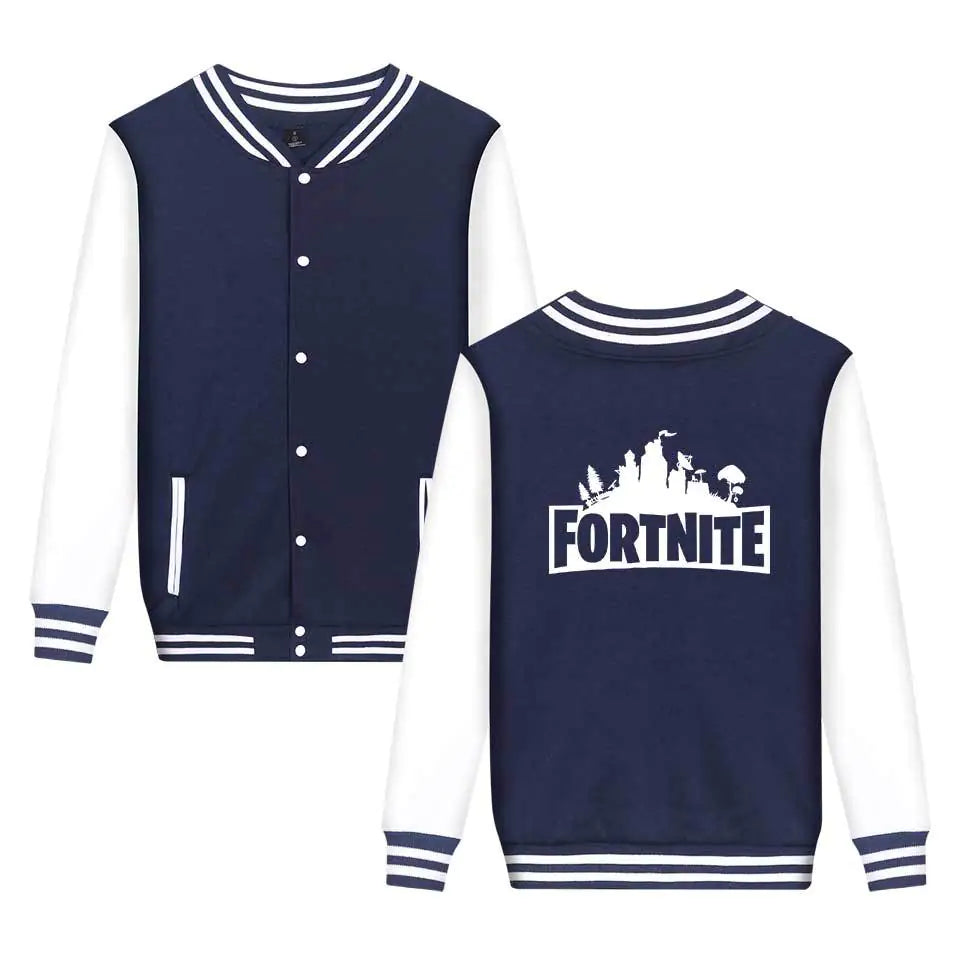 Fortnite Loose Fit Baseball Jacket
