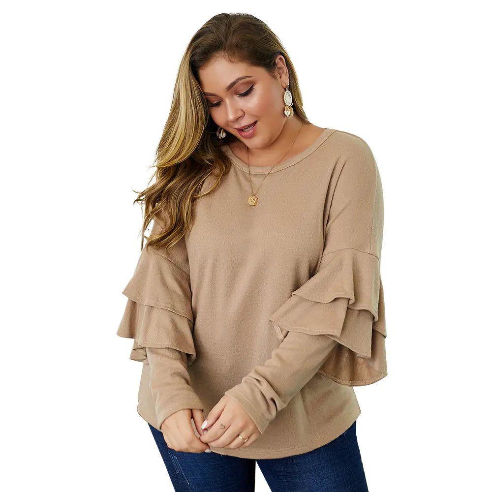 Plus Size Women's Sweater - Original Design for Fall/Winter