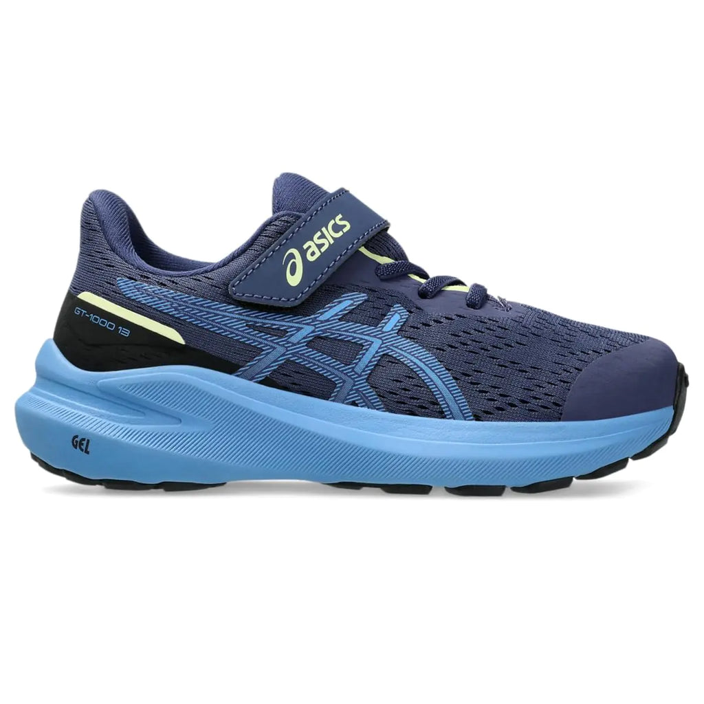 ASICS Kids GT-1000 13 Pre School Running Shoes K10 Indigo Blue/Blue Coast