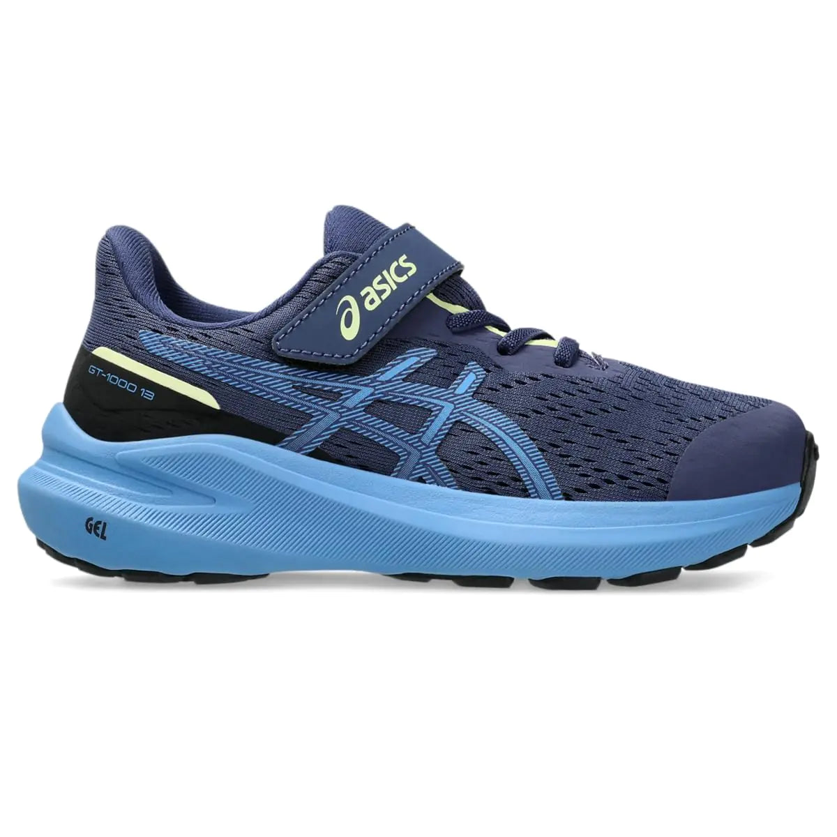 ASICS Kids GT-1000 13 Pre School Running Shoes K10 Indigo Blue/Blue Coast