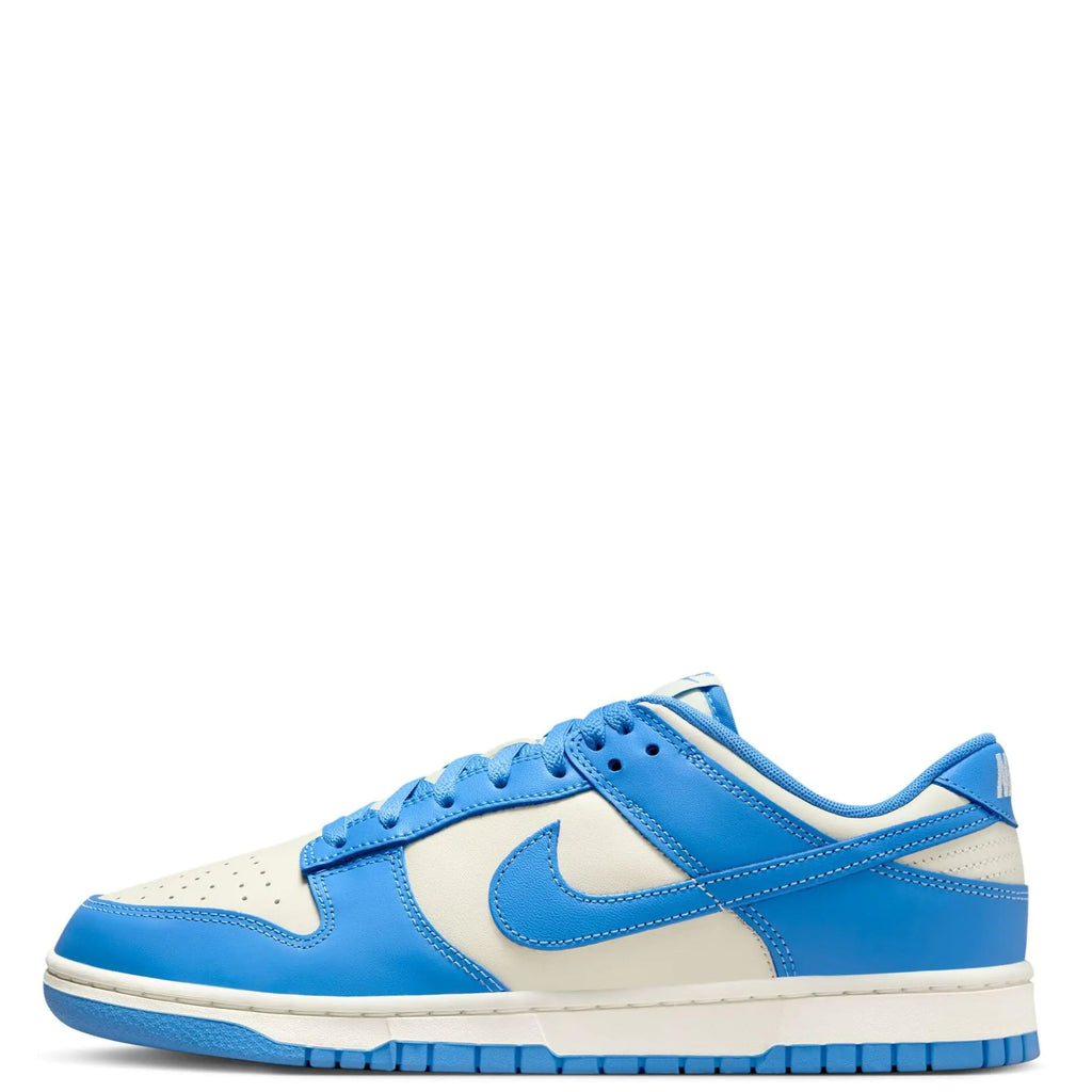 Nike Dunk Low Retro Mens Shoes (DV0833-113 Coconut Milk/Gym Red/Sail/University Blue) Size 7.5