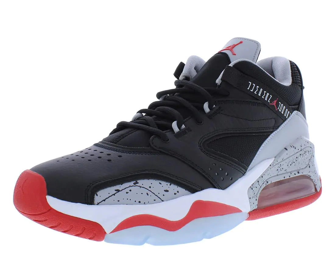 Nike Mens Jordan Point Lane in Black/University Red-Wolf Grey (us_Footwear_Size_System Adult Men Numeric Medium Numeric_13)
